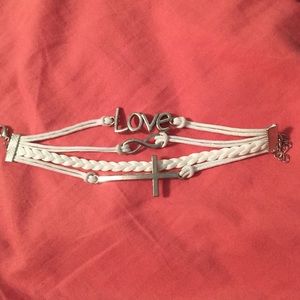 Four strand bracelet