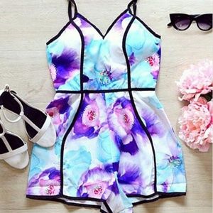 Floral Romper