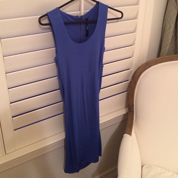 Cut25 blue fitted dress, worn once.
