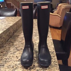 Hunter rain boots