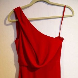 BCBGMaxAzaria Somara Draped Dress