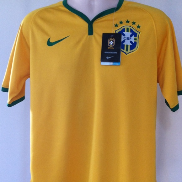 Nike Tops - Authentic Brazil Soccer Jersey Nike Tops - Authentic Brazil Soccer Jersey