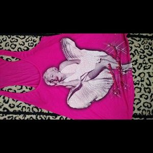 Pink marilyn tank