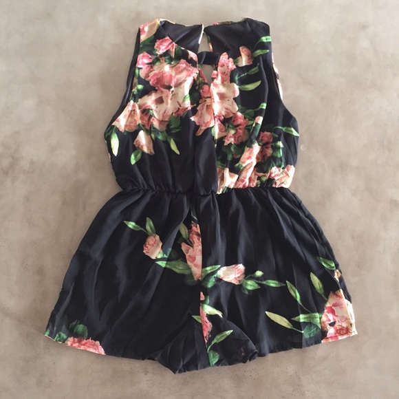 Dresses & Skirts - Floral Darkness Romper *NEW*