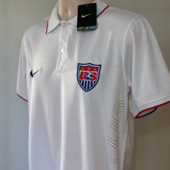 Nike Shirts - Authentic USA Soccer Jersey Mens USMNT Football Nike Shirts - Authentic USA Soccer Jersey Mens USMNT Football