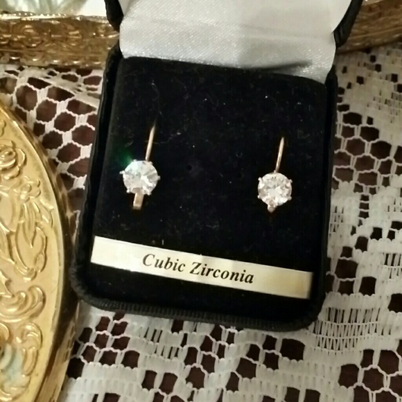 Cubic Zirconia earrings!!