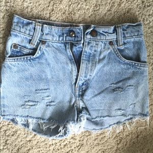 High waisted shorts
