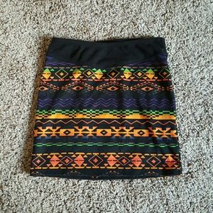 Aztec Pencil Skirt