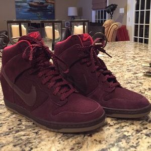 Nike sneaker wedges