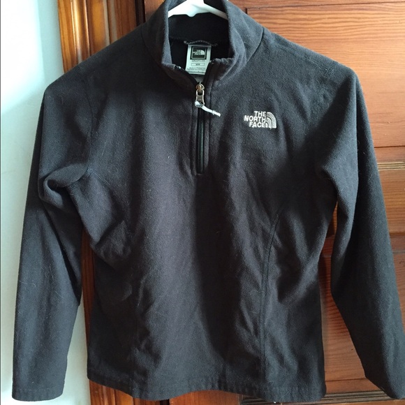 Black 1/2 zip north face - Picture 1 of 1