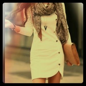 💕💕💕Sammy Dress White Pullover Dress💕💕💕