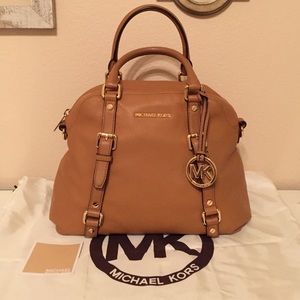 Michael Kors Bedford Bag in Cognac