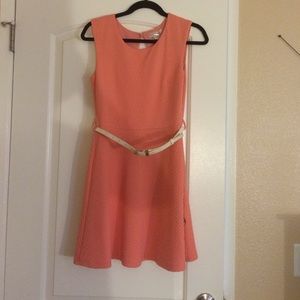 NWT form fitting top loose flowy bottom dress