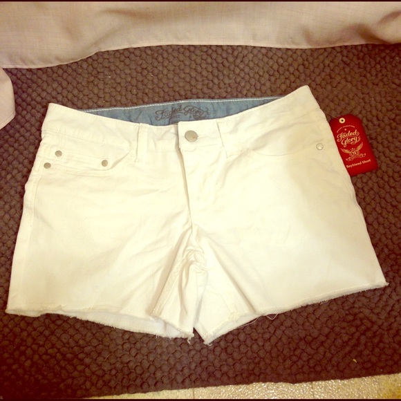 White Shorts