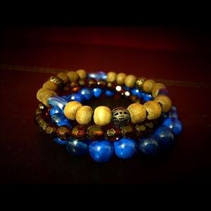 Set of 3 beaded bracelets