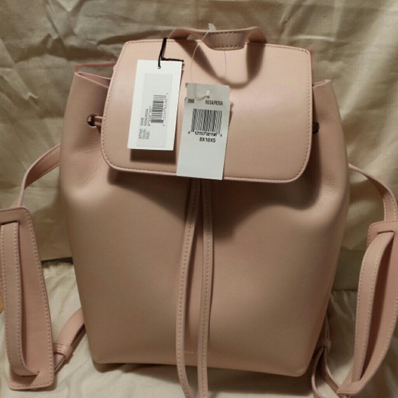 Mansur Gavriel Handbags - Mansur Gavriel Mini Rosa Calf Back Pack