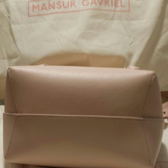 Mansur Gavriel Mini Rosa Calf Back Pack - Picture 3 of 4