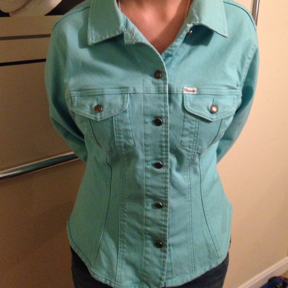 EUC Large Sky Blue Denim Jacket