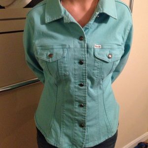 EUC Large Sky Blue Denim Jacket