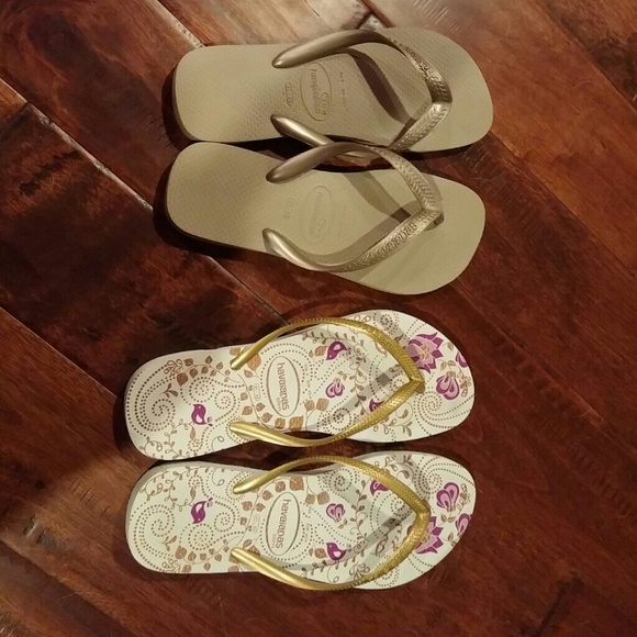 Havaianas- 2 pairs