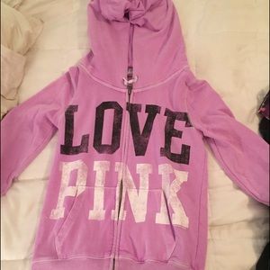 Victoria's Secret zip up hoodie