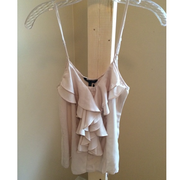 Naked Zebra Ruffle Front Tank - Picture 2 of 3