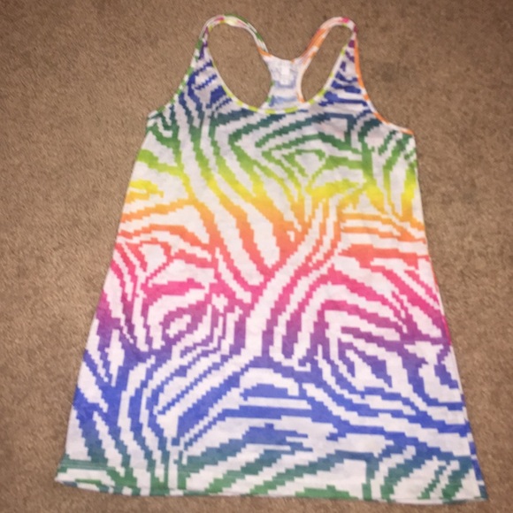 Rainbow tank top