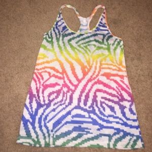 Rainbow tank top