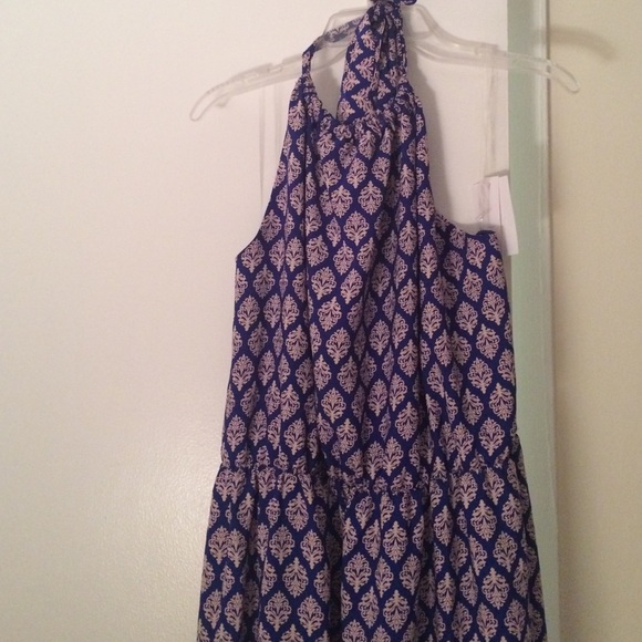 Everleigh halter empire waist dress size L