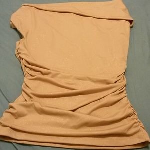 Gold Shimmering Top