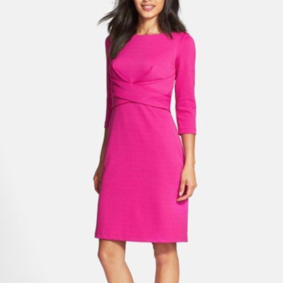 DONNA RICCO fuchsia Dress