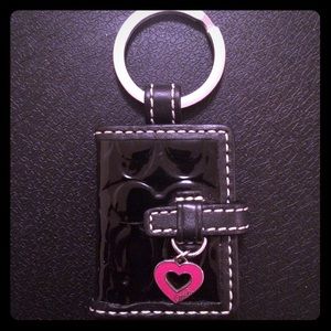 Coach Signature Picture Frame Keychain