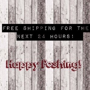 FREE SHIPPING ON ALL ITEMS + free gift