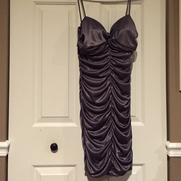 Grey formal dress