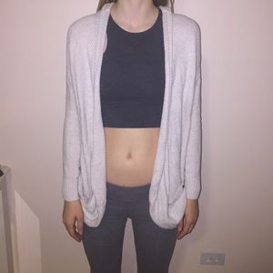 Oatmeal American Eagle Cardigan