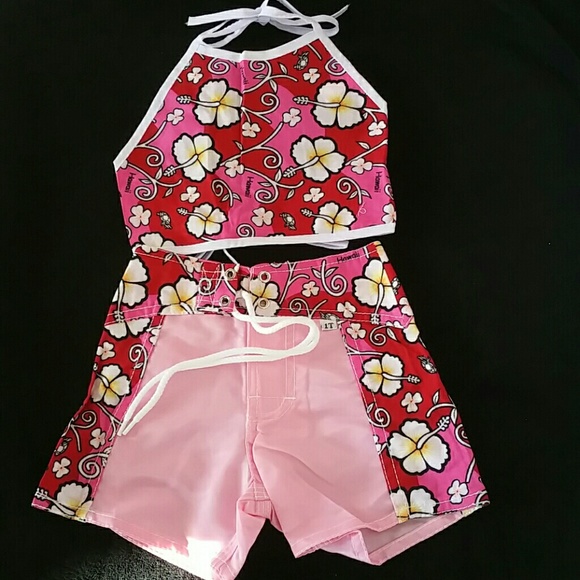 Hawaiian Swim set - Picture 1 of 3