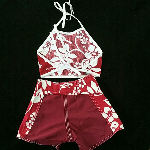 Hawaiian swim set - Picture 2 of 3