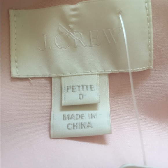 J.Crew Silk Chiffon Kylie Gown Misty Rose Dress - Picture 4 of 4