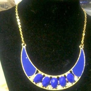 Blue necklace