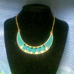 Aqua necklace