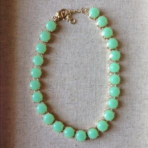 NWOT J. Crew Mint Necklace