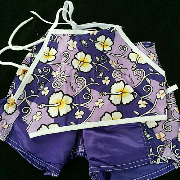 Hawaiian swim set - Picture 3 of 3