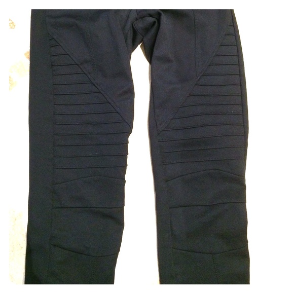 Zara moto leggings