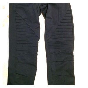 Zara moto leggings