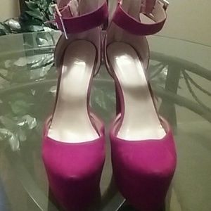 Sexy Red Suede Pumps