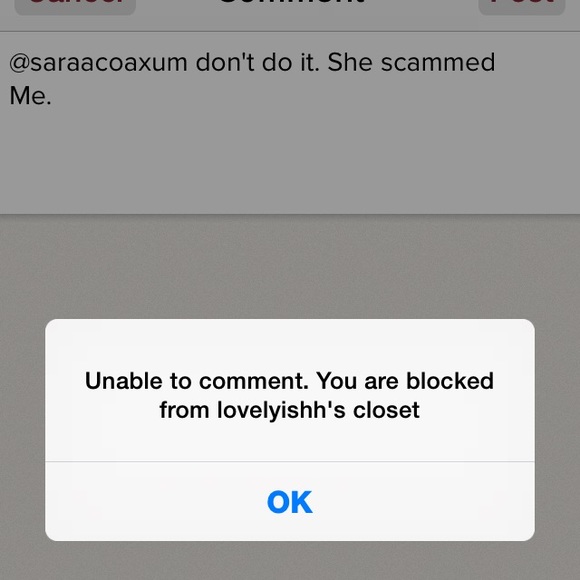 SCAM ALERT!!!