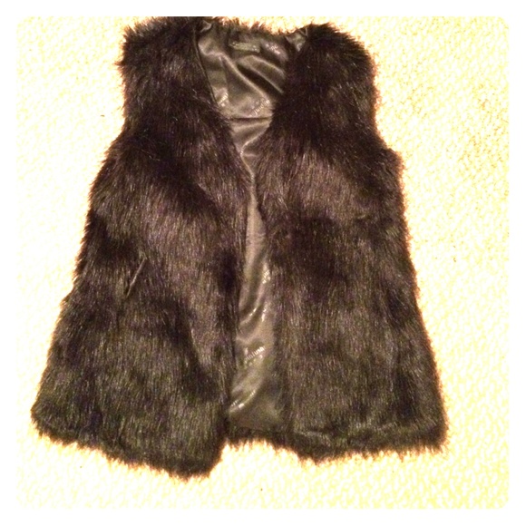 Faux fur jacket