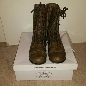 Steve Madden Troopa Combat Boots
