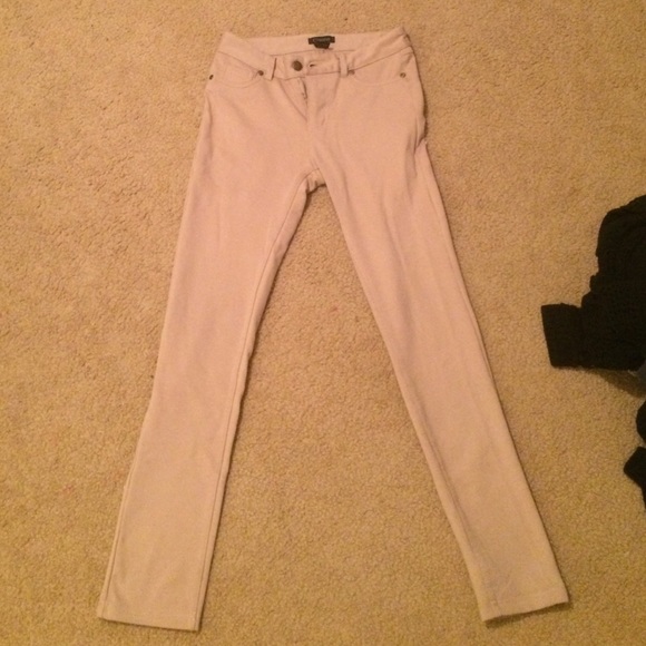 khaki jeggings