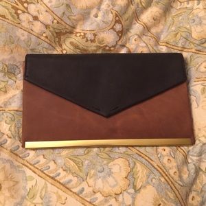 Madewell 2 tone Eaton Clutch